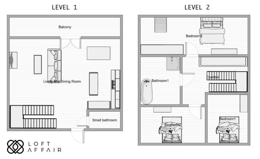Penthouse Harmonica - Loftaffair Daire Krakow Dış mekan fotoğraf